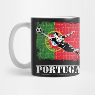 Portugal Soccer Goalie Goal Keeper Shirt Mug